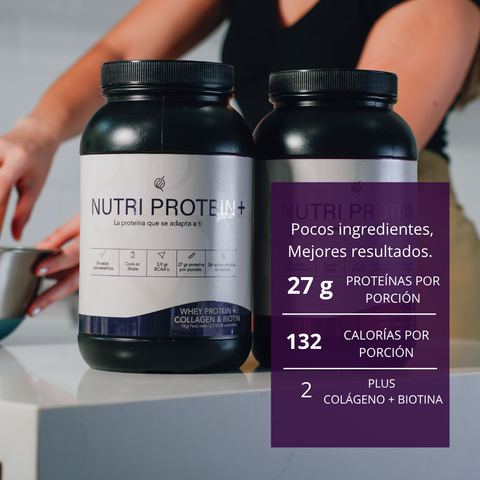 NutriProtein+ | Whey Protein + Collagen & Biotin