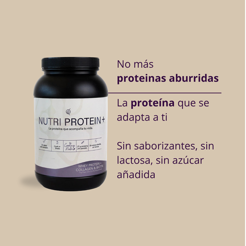 NutriProtein+ | Whey Protein + Collagen & Biotin