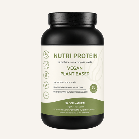 NutriProtein Vegan  | Proteina Vegana Sin Sabor | Soya Sin Azúcar