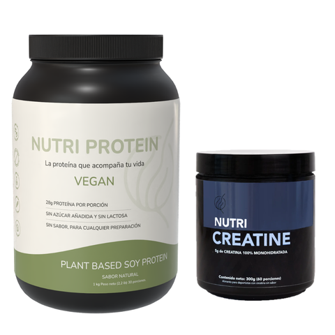 Pack Nutri Protein Vegana + Creatina