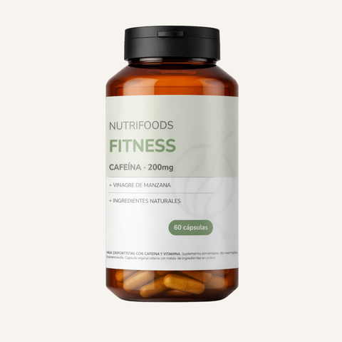 NutriFitness | Cafeína 200mg + Vinagre de Manzana