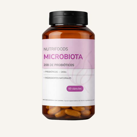 NutriMicrobiota 20B con Okra y Probióticos
