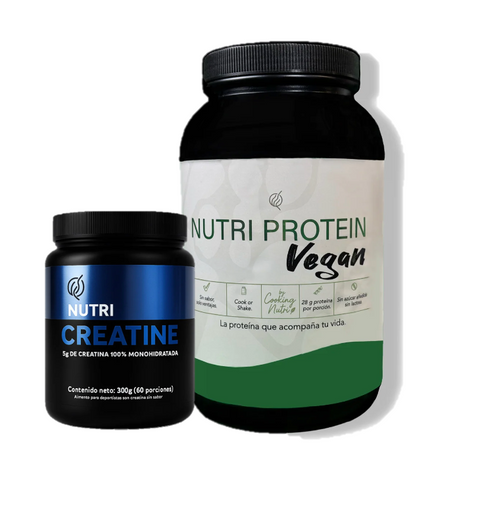 Pack Nutri Protein Vegana + Creatina