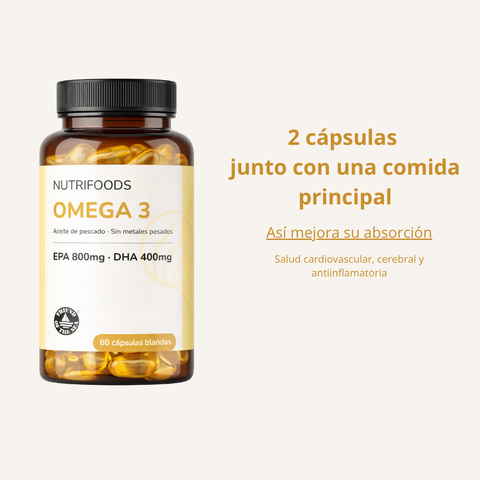 Omega 3 Premium | 800mg EPA + 400mg DHA
